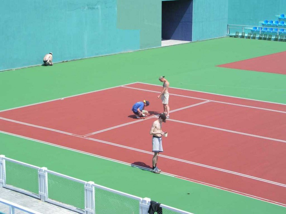 2 теннисных корта во Дворце тенниса, г.Минск, Беларусь: фото 