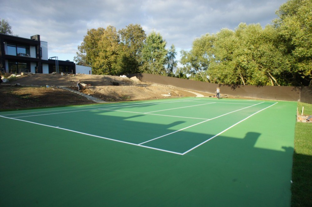 Частный теннисный корт. пос. Лапаровичи, Беларусь: фото 